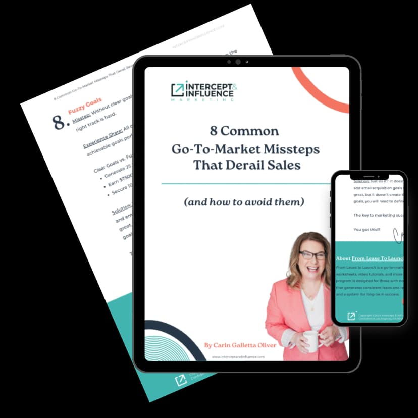 8 Common Go-To-Market Missteps Guide Mockup